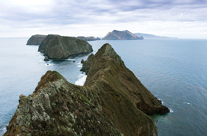 View overlooking Channel Islands National Park