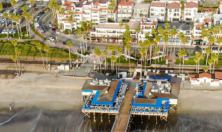 San Clemente Cove aerial